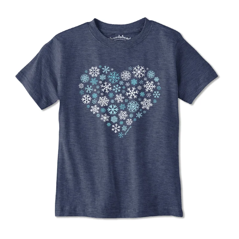 Snowflake Heart Youth T-Shirt