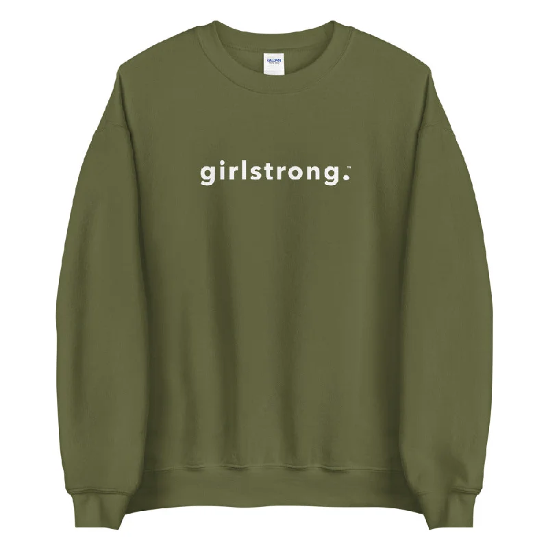 THE ESSENTIAL UNISEX SWEATSHIRT MILITARY GREEN