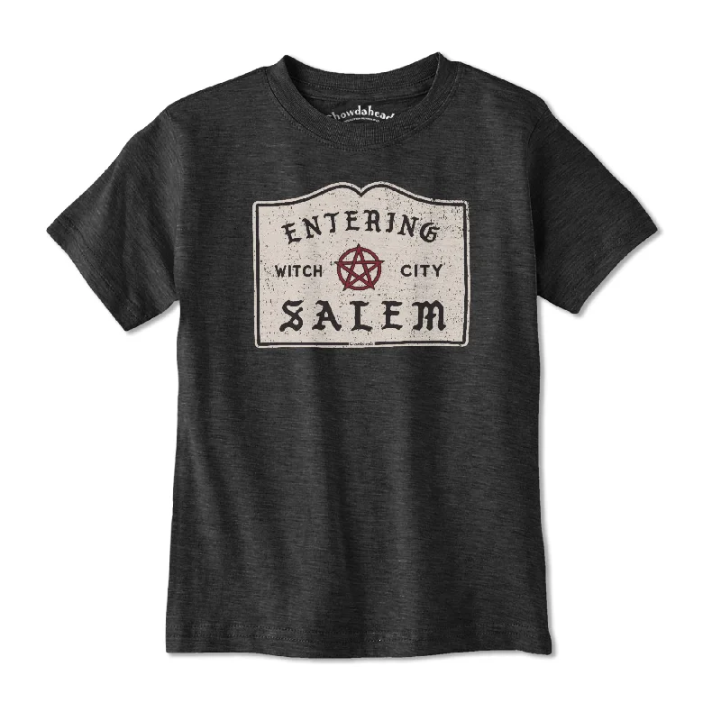 Entering Salem Sign Youth T-Shirt