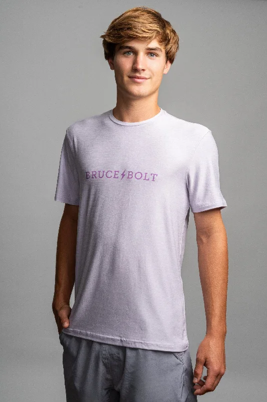 "BRUCE BOLT" SuperSoft T-Shirt | Periwinkle