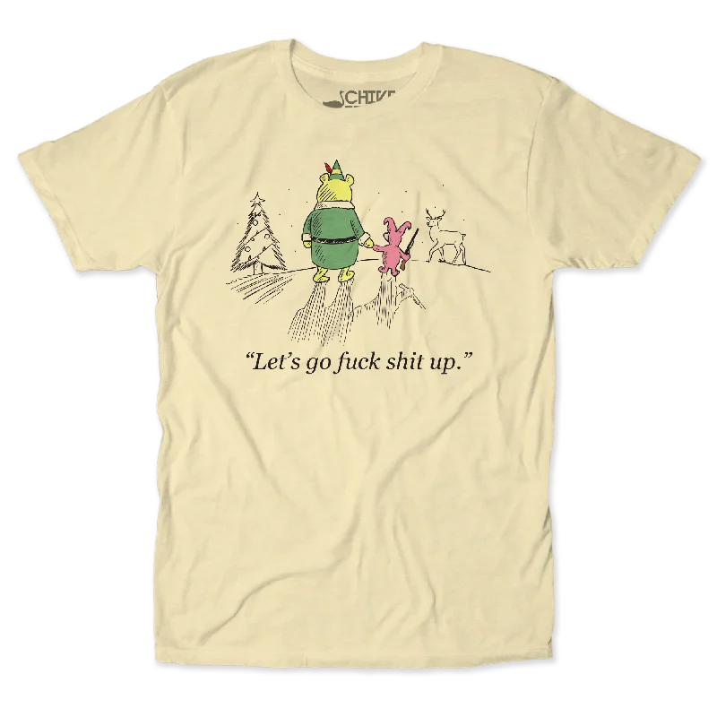 Let's Go F*ck Sh*t Up Christmas Edition V2 Unisex Tee