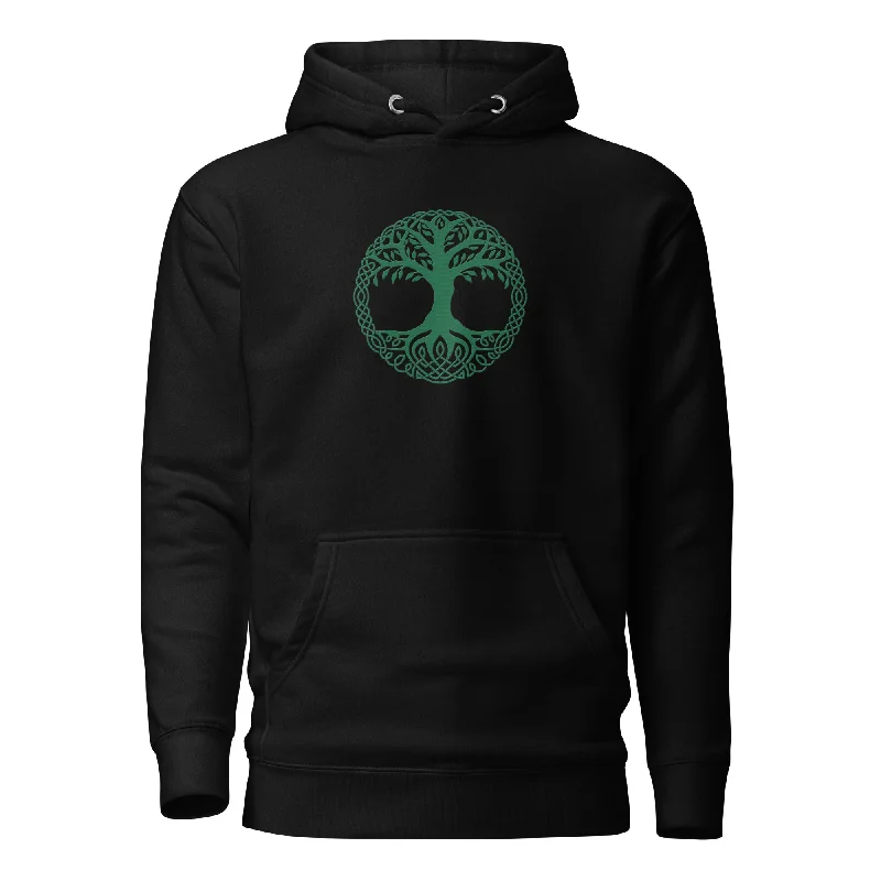 Yggdrasil Embroidered Hoodie