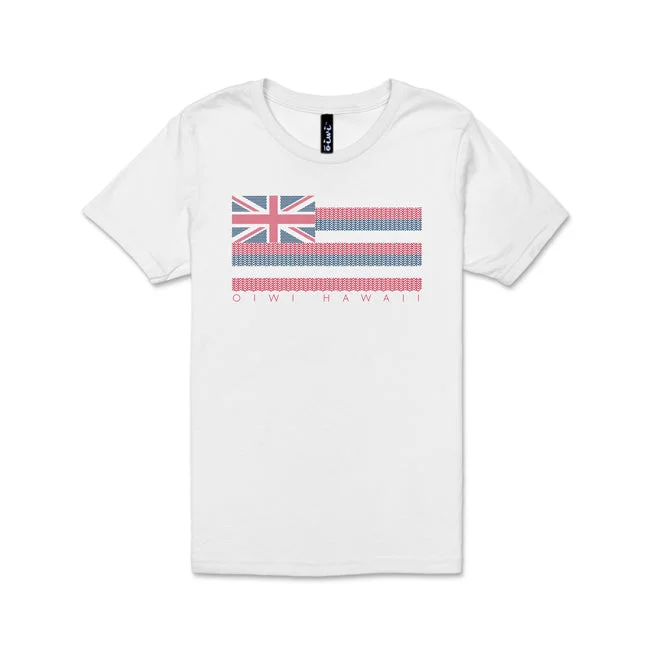 Kakau Hawaiian Flag KEIKI Short Sleeve TShirt