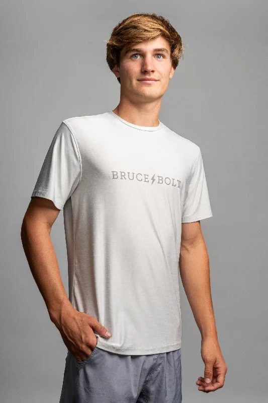 "BRUCE BOLT" SuperSoft T-Shirt | Grey