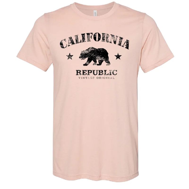 California Vintage Original Asst Colors Sueded Tee