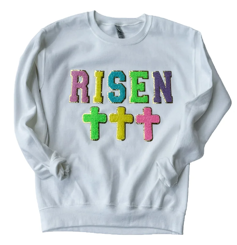 SW-6723 Risen White Sweatshirt