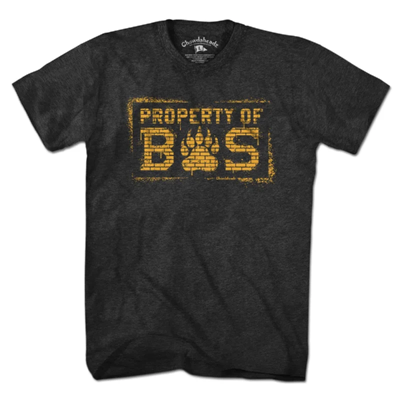 Property of BOS Bear Paw Graffiti T-Shirt