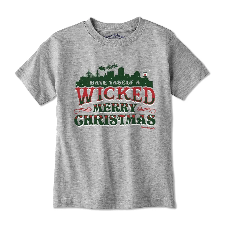 Have Yaself a Wicked Merry Christmas Youth T-Shirt