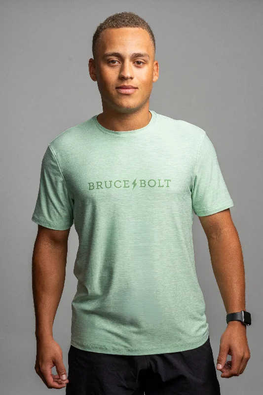 "BRUCE BOLT" SuperSoft T-Shirt | Mint