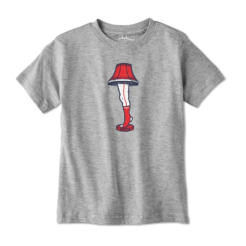 Boston Holiday Leg Lamp Youth T-Shirt