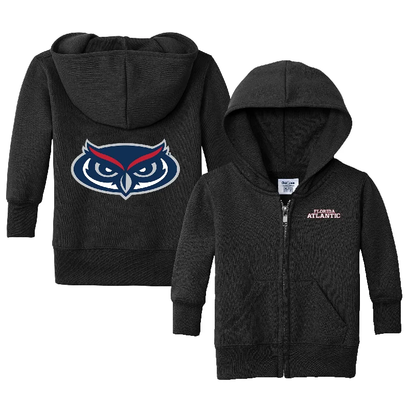 FAU Owls Logo Infant Full-Zip Sweatshirt