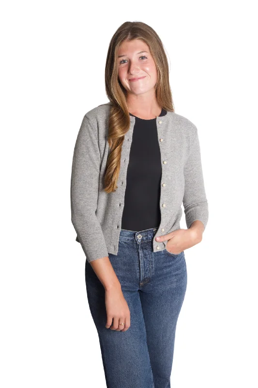 Pearl Button Cardigan