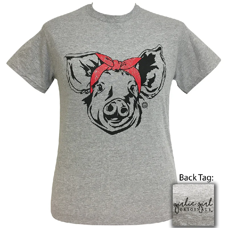 Paisley Bandana Pig Sport Grey SS