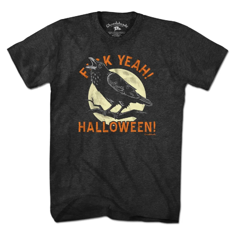 F Yeah! Halloween! Raven T-Shirt