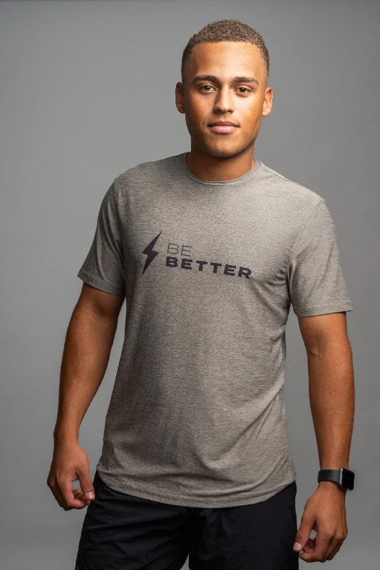 "BE BETTER" SuperSoft T-Shirt | Grey