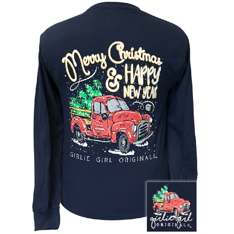 Christmas Truck-Navy LS-2134