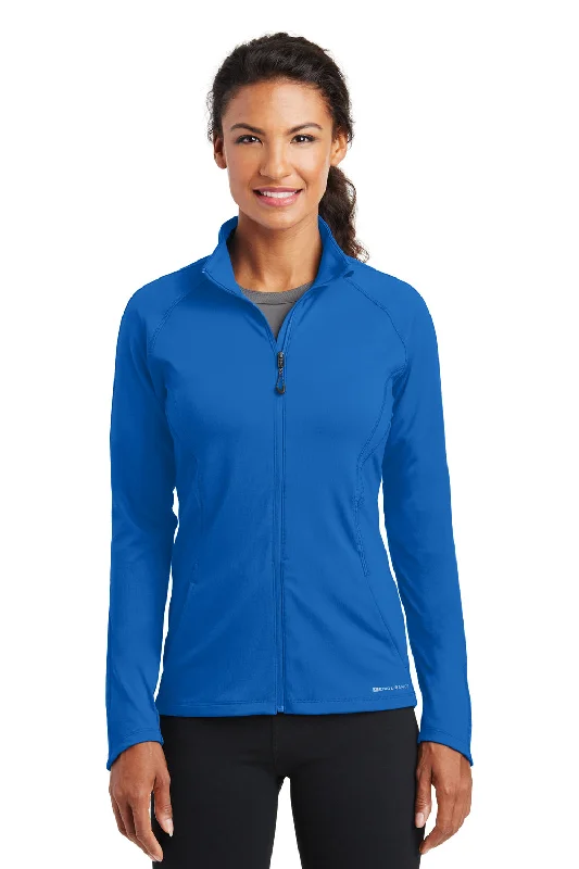 Ogio Womens Endurance Radius Moisture Wicking Full Zip Sweatshirt - Electric Blue