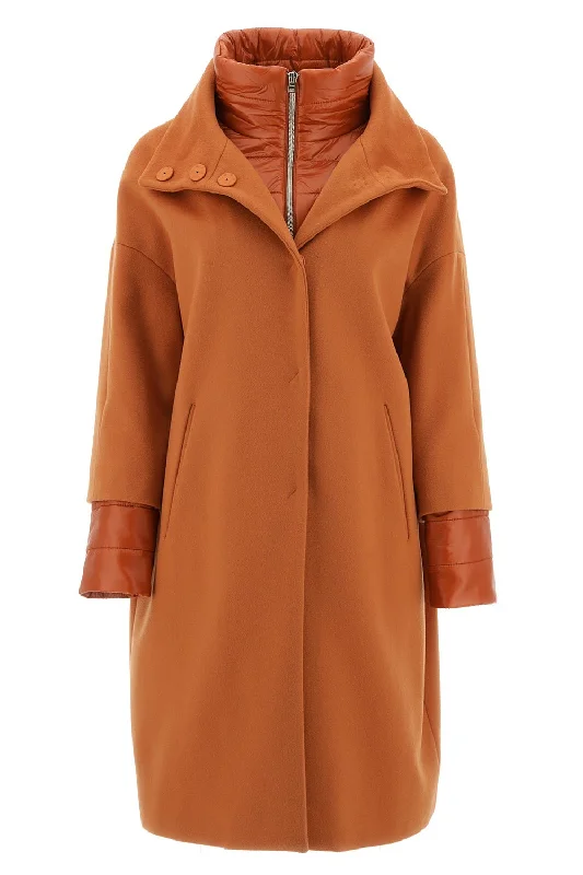 Wool Cocoon Coat