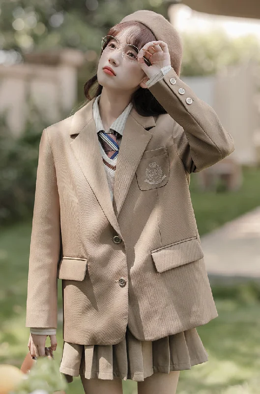 Varsity Prep Blazer (Khaki)