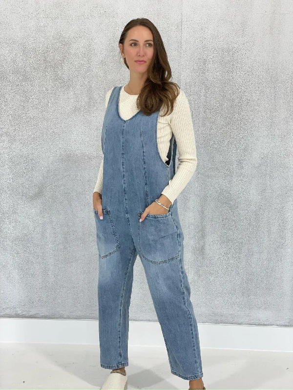 The Effect Denim Jumpsuit *CM