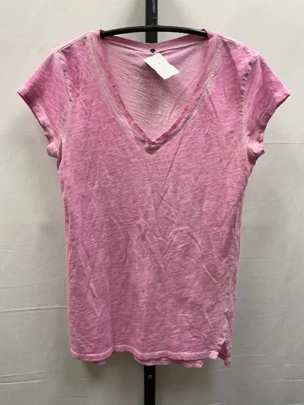 Top Short Sleeve Basic By Ana In Pink, Size: Xs