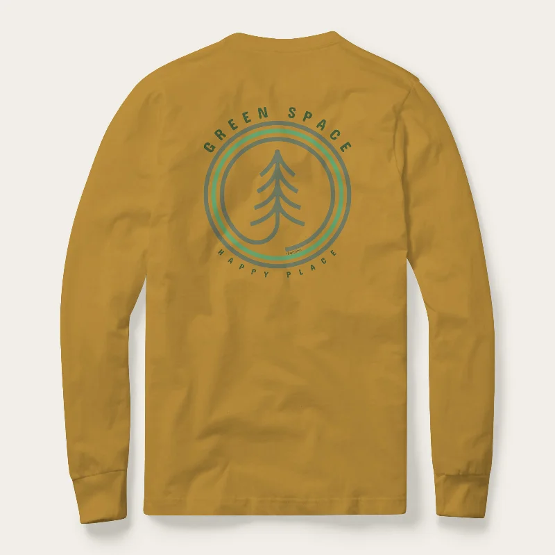 Green Space Long Sleeve - Mustard