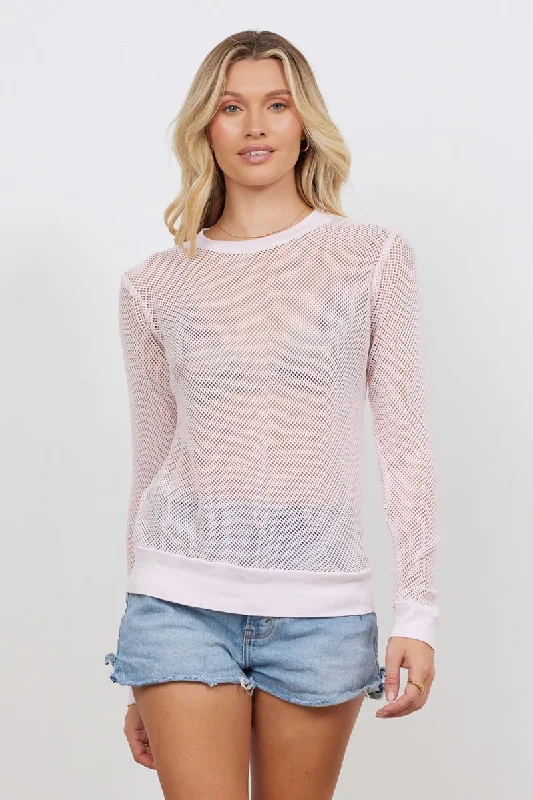 SALT CREEK SHEER MESH TOP - (FINAL SALE)