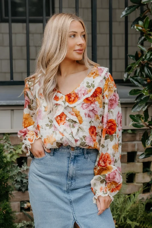 Show Me Your Mumu Lydia Ruffle Top