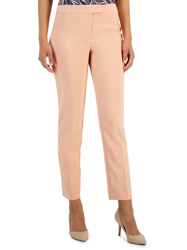 Womens Mid-Rise Office Dress Pants