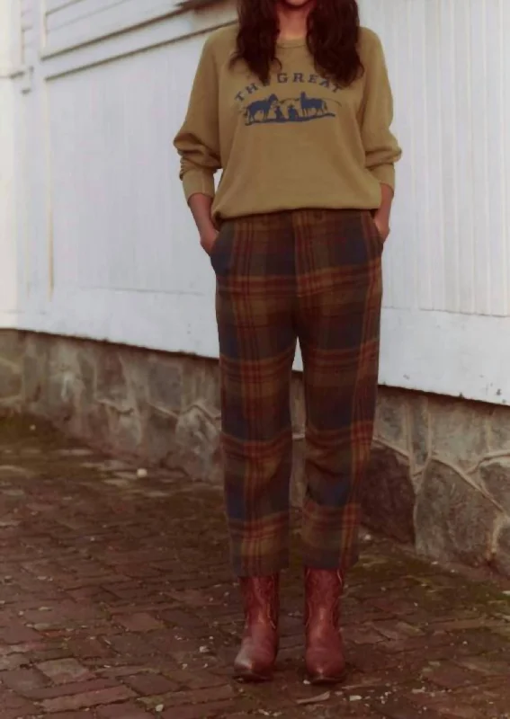 Women's Ranger Pant In Sequoia Plaid