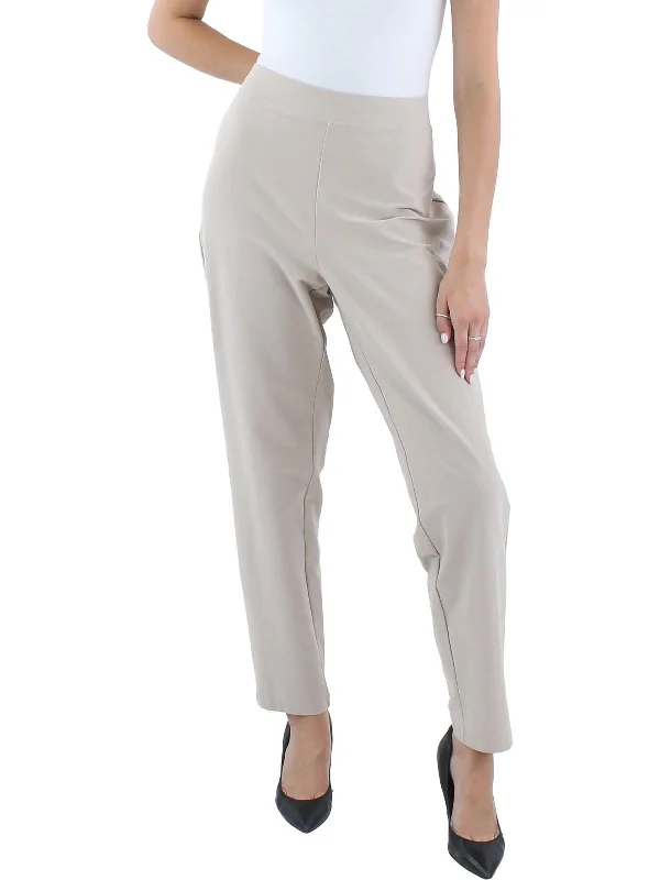 Womens Stretch Viscose Ankle Pants